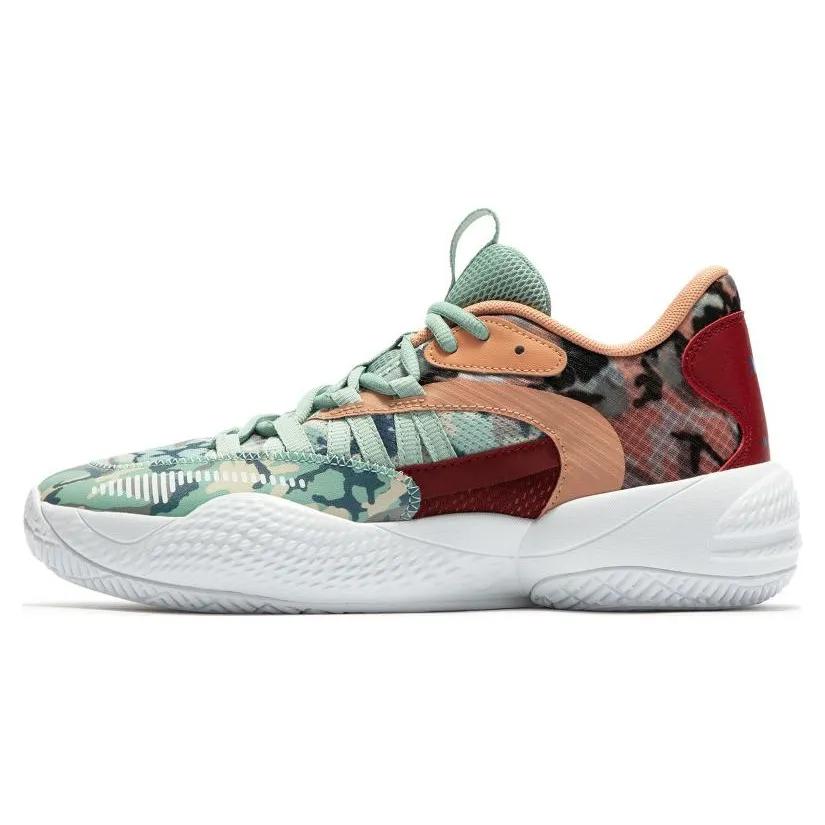Puma Court Rider 2.0 'Digi Camo' (Unisex) Intense Red / White Basketball Shoes 377395 01