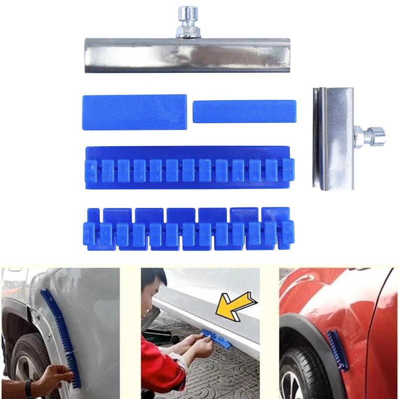Набор инструментов для ремонта вмятин на кузове автомобиля с обратным молотком, Т-образным стержнем, присоской, механиком для удаления вмятин от града в автомобиле