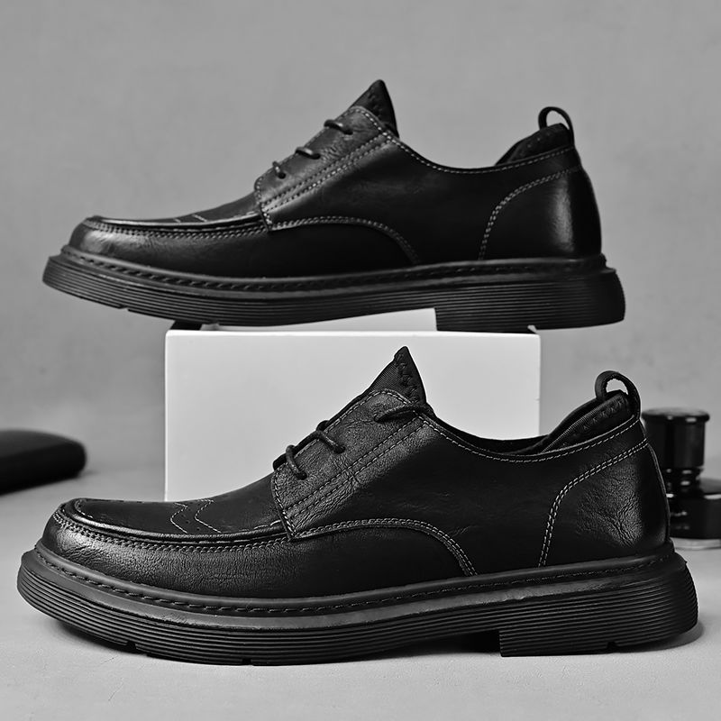 Кожаная обувь мужская повседневная кожаная обувь