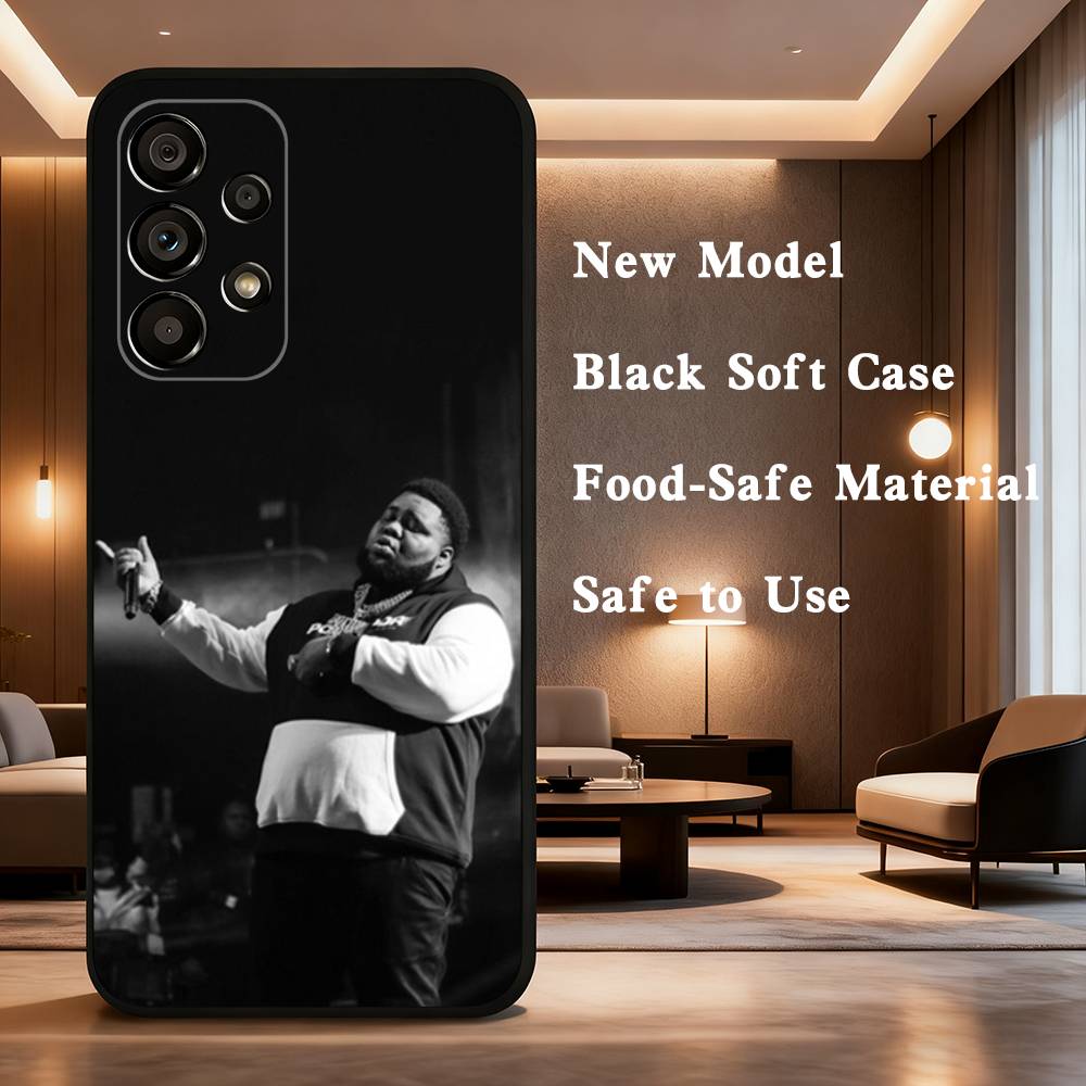 Чехол для телефона Singer R-Rod W-Wave Cool для Samsung Galaxy A73,31,8,9,53,32,72,41,J7,52,71,22,Note Мягкая черная силиконовая крышка