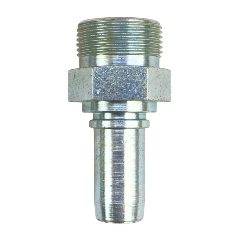 PTFE corrugated teflon hose end DN15, type BL M26x1.5, truck hoses PZL-Hydral