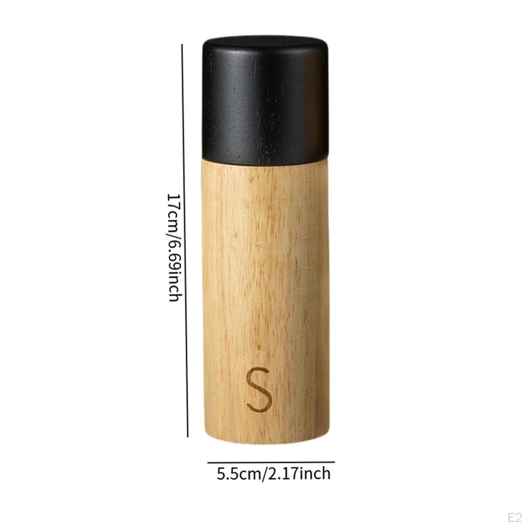 Classic Oak Pepper Mill for Gourmet Seasoning