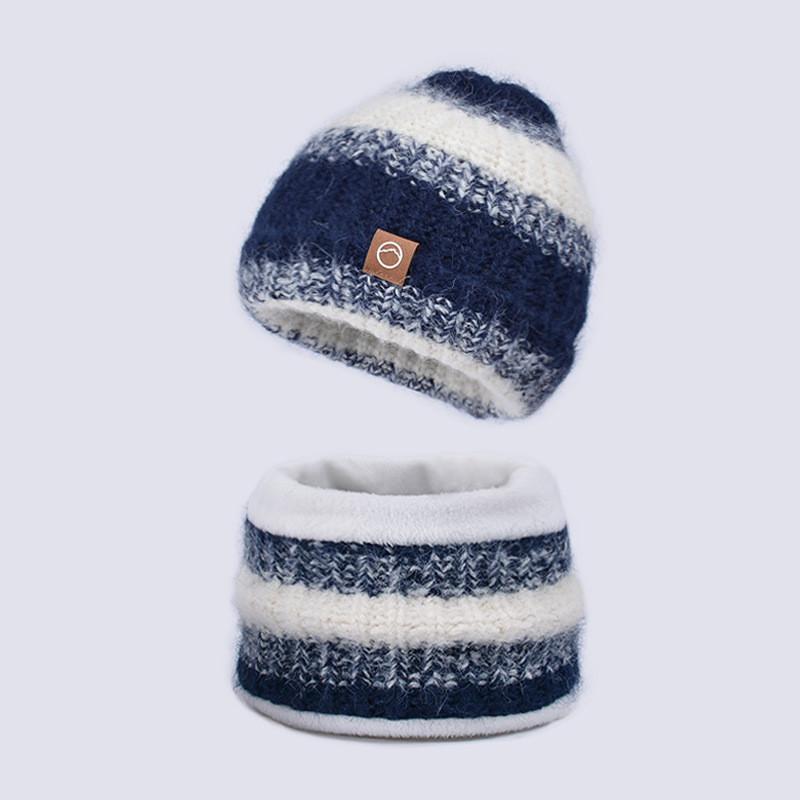 Childrens Knit Beanie Hat Set With Windproof Ear Protection For Winter Outdoor Use
