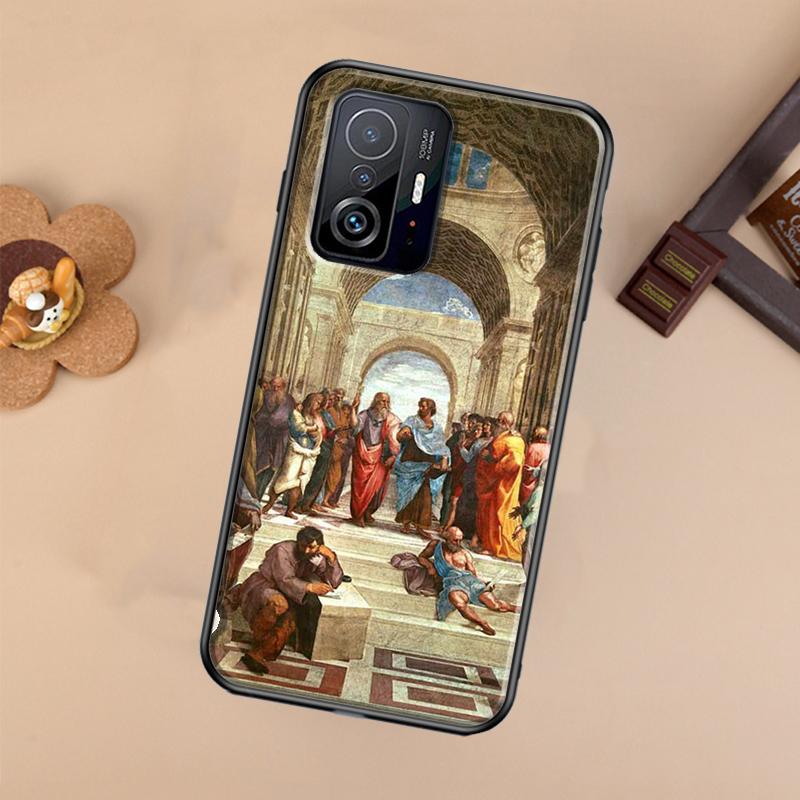 Эстетичный Чехол в стиле Ренессанса для Xiaomi POCO X7 X6 Pro X3 X5 M6 F3 F5 F6 Pro 11T 12T 13T 14T Pro 13 14 Ultra