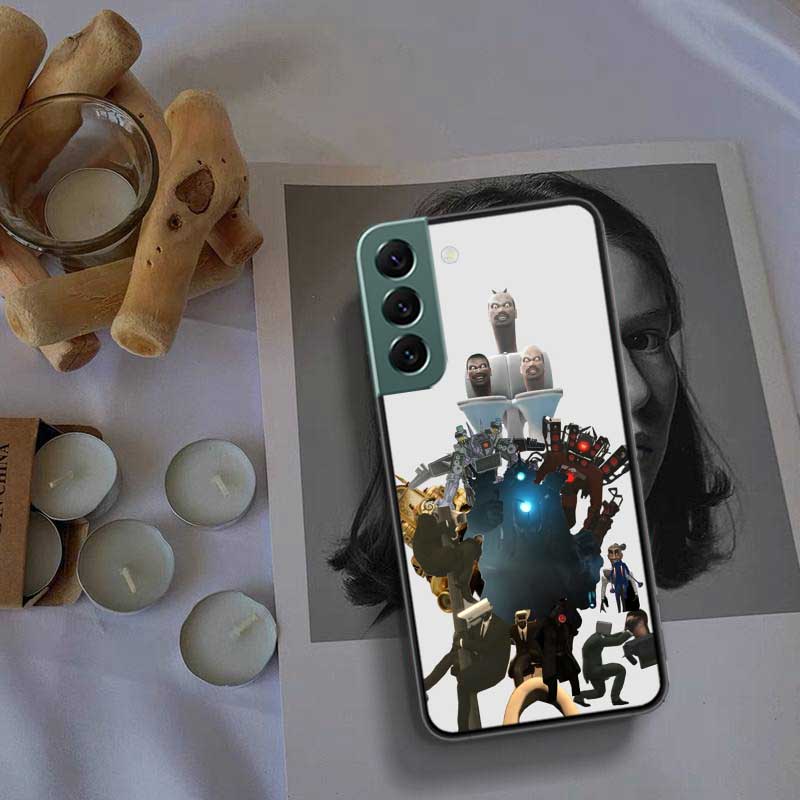 Чехол для мобильного телефона S-Skibidi Toilet для Samsung A15 A25 A35 A55 Galaxy A70S A50S A30S A30 A40 A71 A51 A41 A31 A21 A11 A01 A2