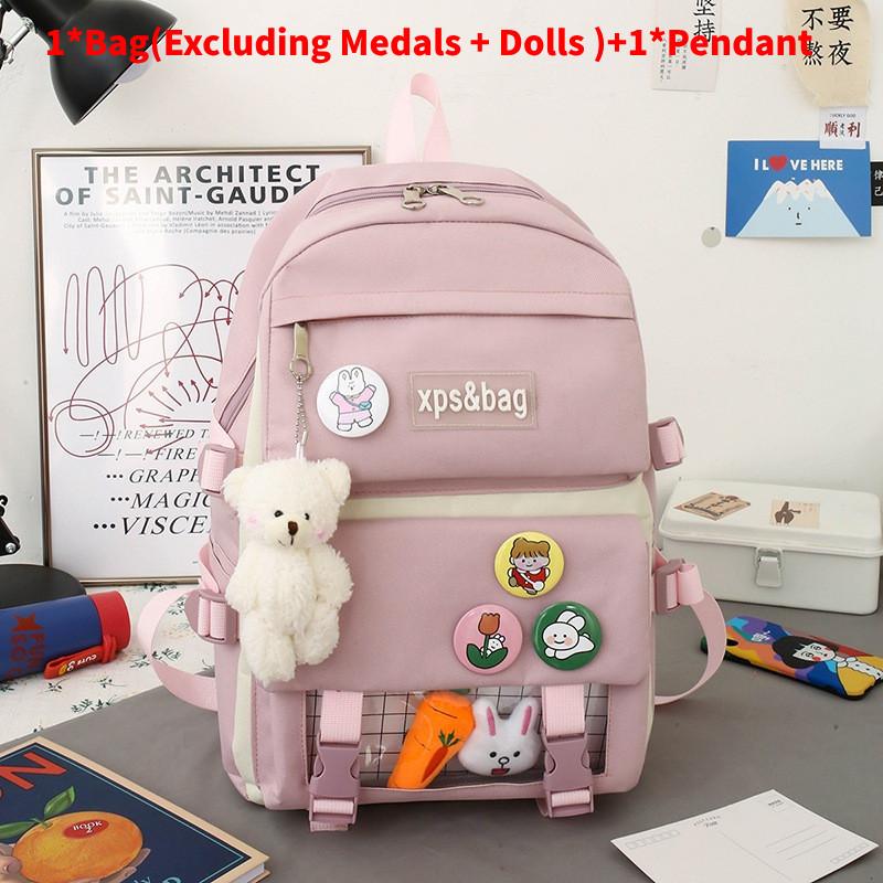 Casual Travel Backpack For Girls With Expandable Storage And Comfortable Cushioned Straps