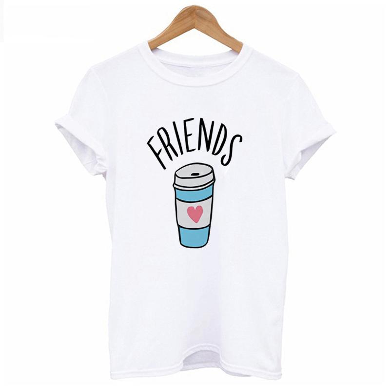 Summer 2023 Fashion Best Friend Shirts Women Short Sleeve T Shirt Bff Top Sisters Gifts For Friends Tees For Her