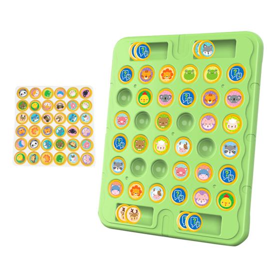 1/2 шт. Детские шахматы с животными, настольная игра для 2 игроков, игра на память, шахматы для сопоставления