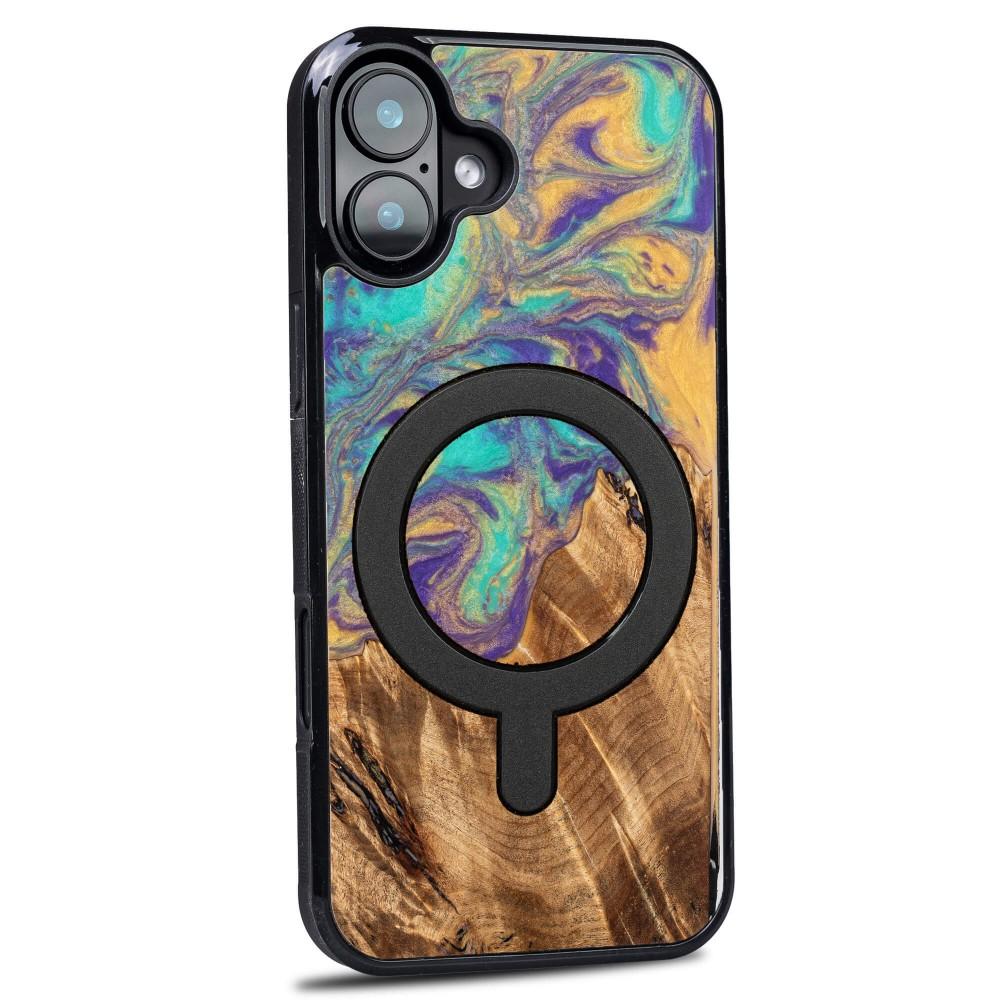 Bewood Unique Case for iPhone 16 Plus - Planets - Mercury with MagSafe