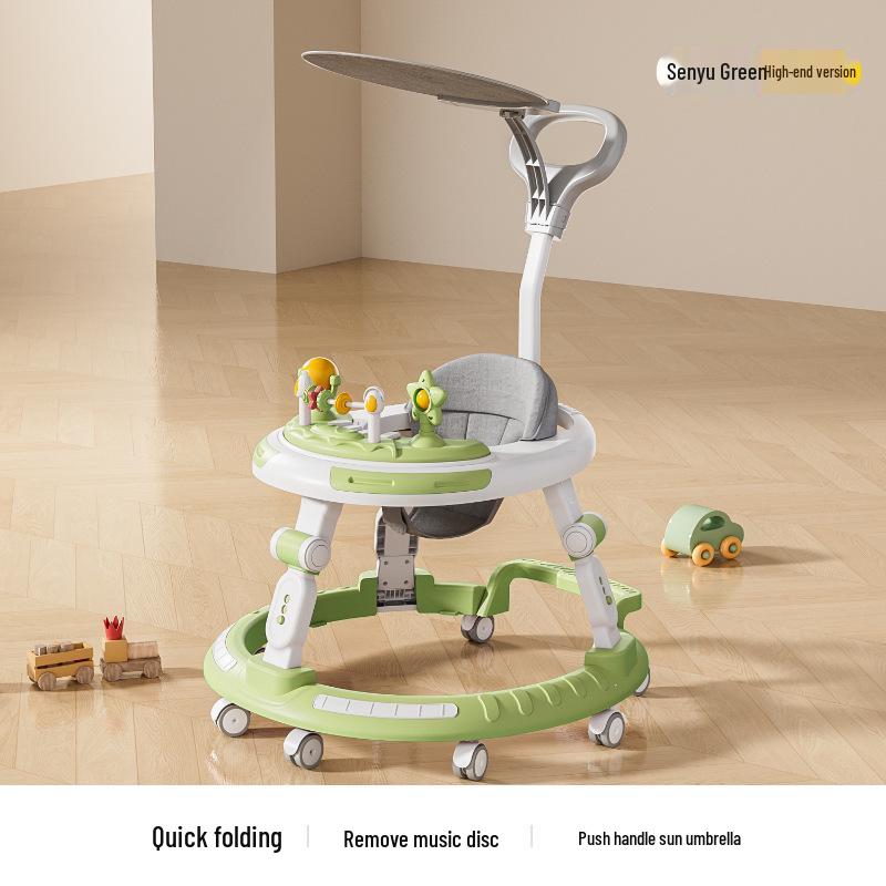 Регулируемая ходунок и стульчик для кормления для детей от 6 месяцев до 3 лет - Функции защиты от переворачивания и Х-образных ног