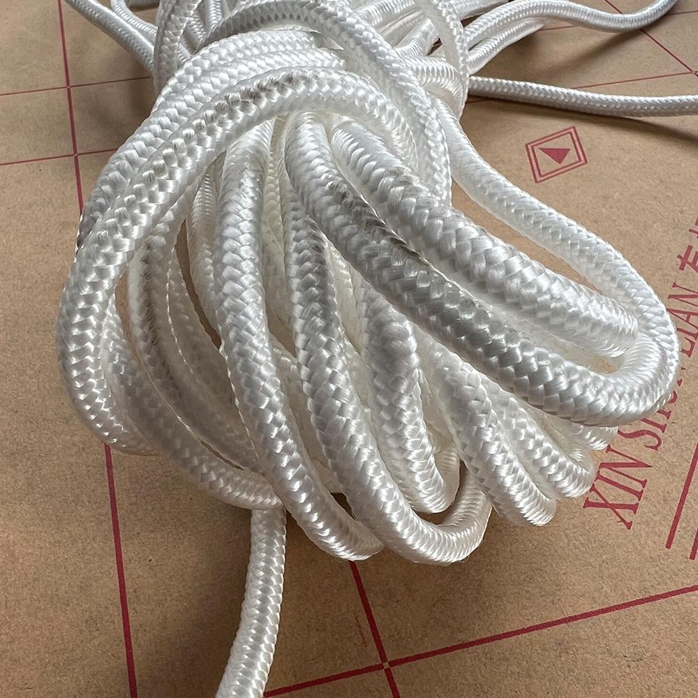 5 8mm Durable 20M Mooring Rope Marine Boat Pontoon Anchor Docking Rigging Line Strong Nylon Braided Fishing Kayak Tent Soft Cord 7