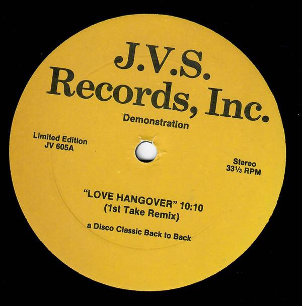 12inch Record DIANA ROSS / PATTI AUSTIN - Love Hangover / Betcha Won't Hurt M JV605 J.V.S. Records, US Soul/Funk Used