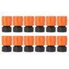 12Pcs Hose Quick Coupling Connector Fitting G3/4 Female Thread Garden Irrigation Accessory