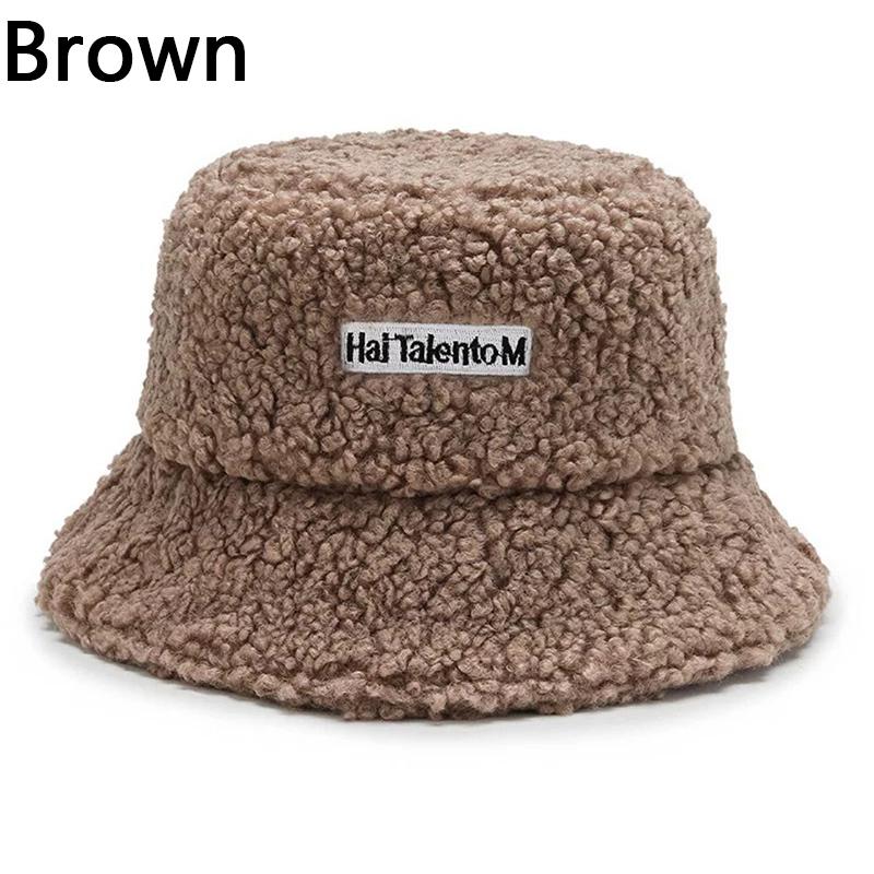 Женская модная ветрозащитная теплая шапка с вышитыми буквами, уличная плюшевая шапка, меховая шапка, осенняя женская шапка