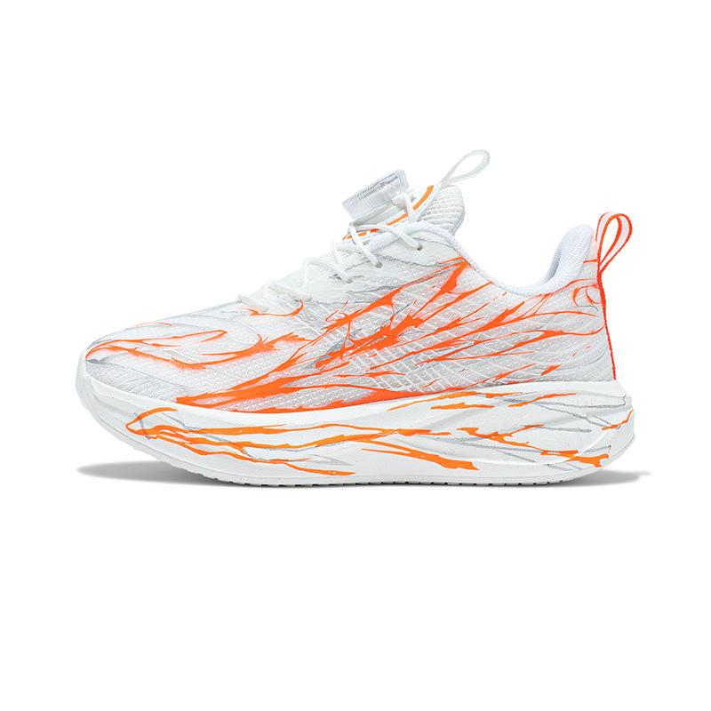 New Children's Casual Running Shoes Soft Elastic Comfortable Mesh Shoes Primary School Students Non-slip Wear-resistant Professional Running Shoes Boy