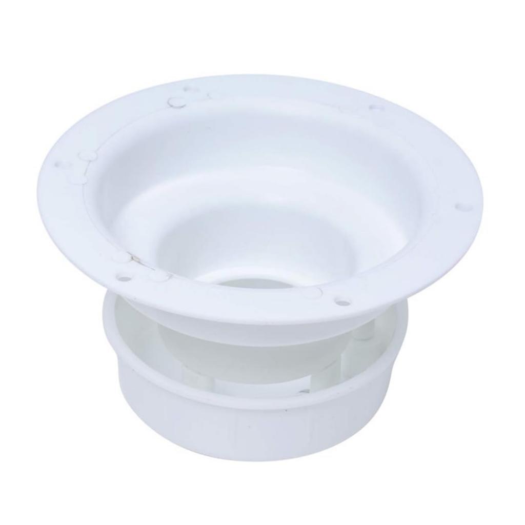 RV Plumbing Vent Cap Kit Duct Vent Cover with Screws for  Camper Trailer Motorhome, White