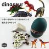 Heizi 4D Puzzle Zaurus DX Dinosaur Egg Set of 4 Jurassic Excavation Egg 3D Puzzle Сборка Фигурки Игрушка Всего 24 Типа (Тип C)
