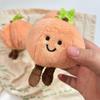 Милая плюшевая игрушка в виде персика, мягкая кукла, брелок-подвеска, шарм для рюкзака, украшения для сумки, подарки на день рождения для девочек, подарки для пары