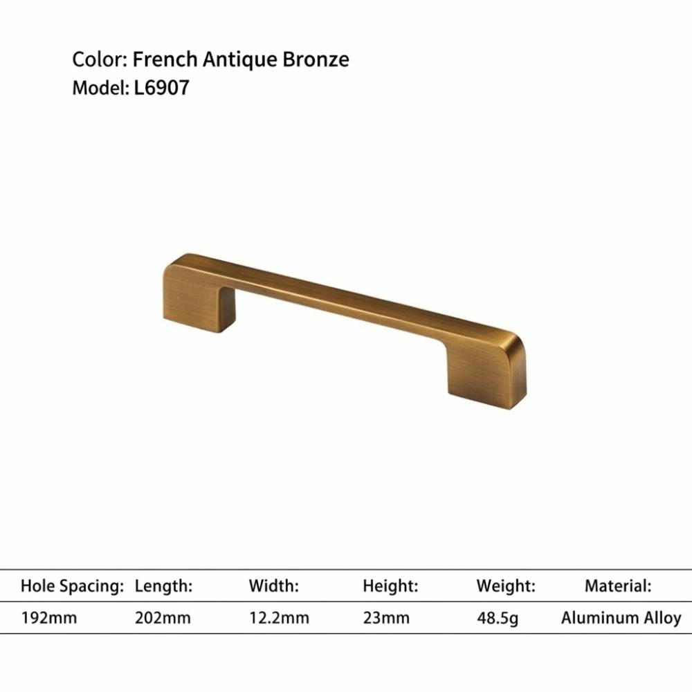 French Cabinet Handles Antique Bronze Furniture Knobs New Wardrobe Handles Drawer Hardware