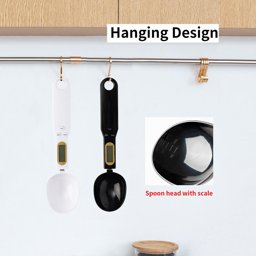 Digital Spoon Scale for Kitchen 500g/ 0.1g High Precision Portable Electronic Mini Scales LCD