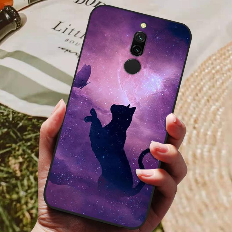 Чехол для Xiaomi Redmi 8 Чехол для Redmi 8A Силиконовый Мягкий Задний Чехол для Xiomi Redmi 8 8A Чехол для Телефона Funda Coque Бампер