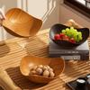 3pcs/set Japanese Style Dining Plate Plastic Dessert Tray Salad Bowl  Desktop Display