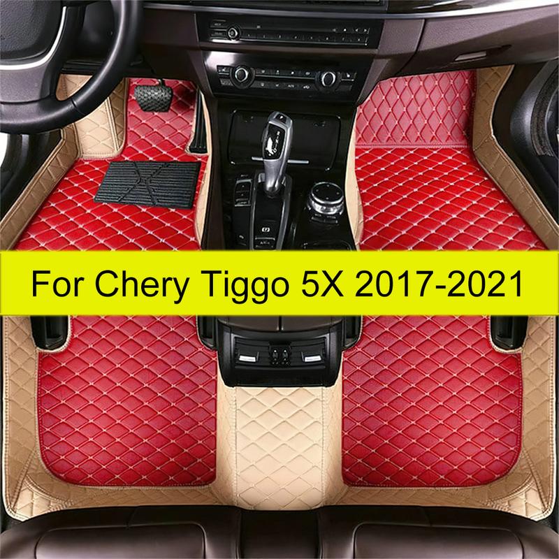 Автомобильные коврики для Chery Tiggo 5X 2017 2018 Автомобильные коврики для ног Автомобильное ковровое покрытие Аксессуары для интерьера