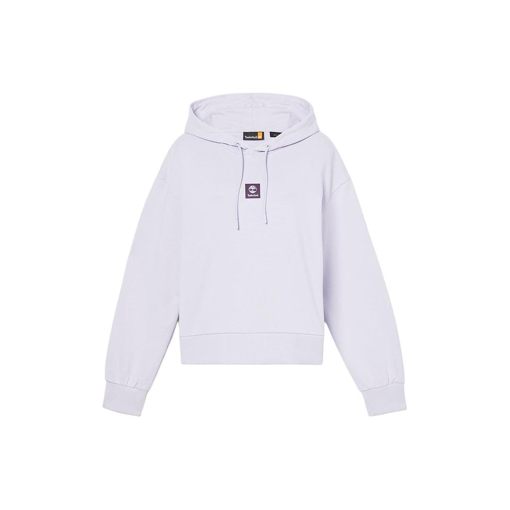 Timberland Solid Color Logo Patch Sweatshirt Women Tops Purple A5SX2-EG3