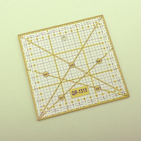 Практичная гладкая поверхность, долговечная линейка для пэчворка, акриловая стеганая швейная фурнитура для дома, подарок