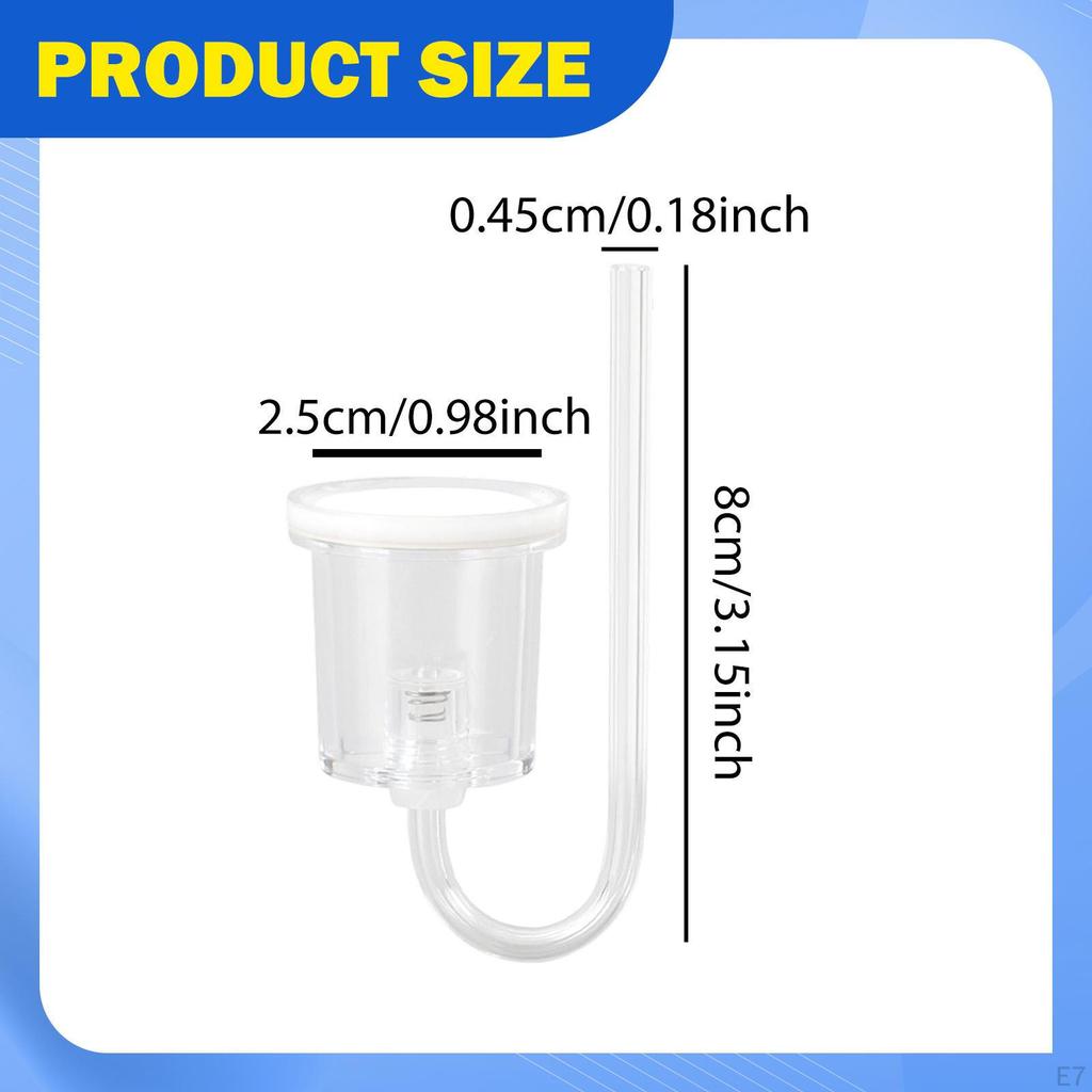Акриловые аксессуары Легкая система CO2 для аквариума для водных растений Настольное фото Офис