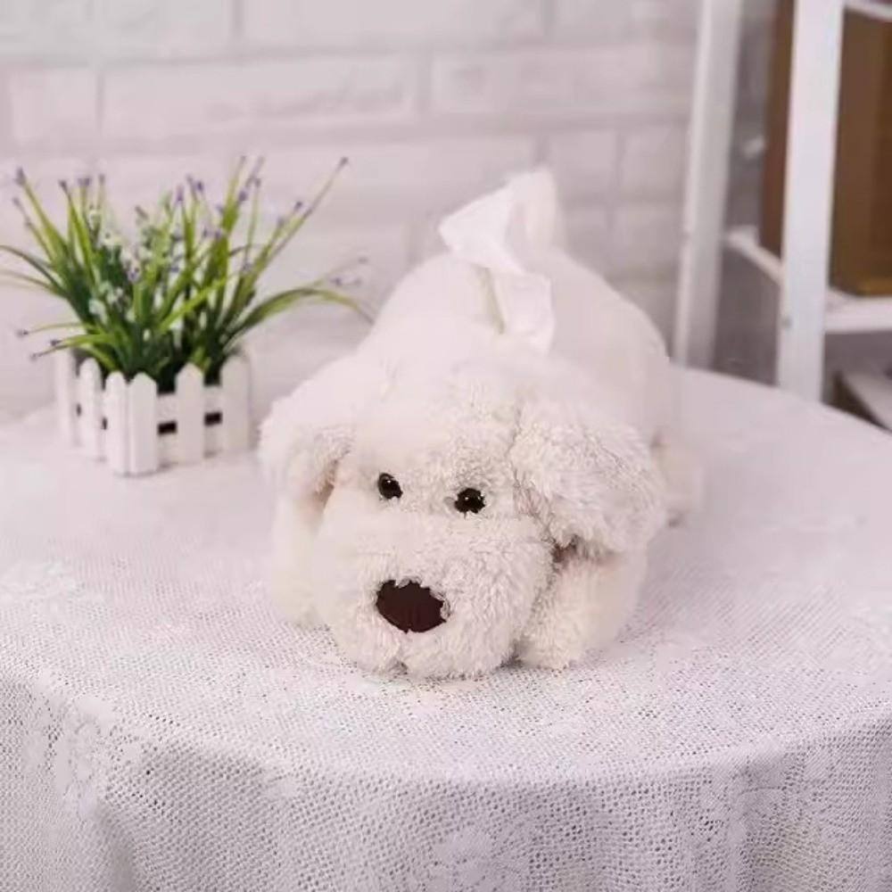 Creative Paper Container Soft Napkin Storage Holder Multi-functional Dog Tissue Box Office