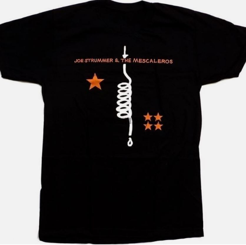 Joe Strummer The Mescaleros Streetcore T-shirt Black Cotton All Sizes Unisex T-Shirt