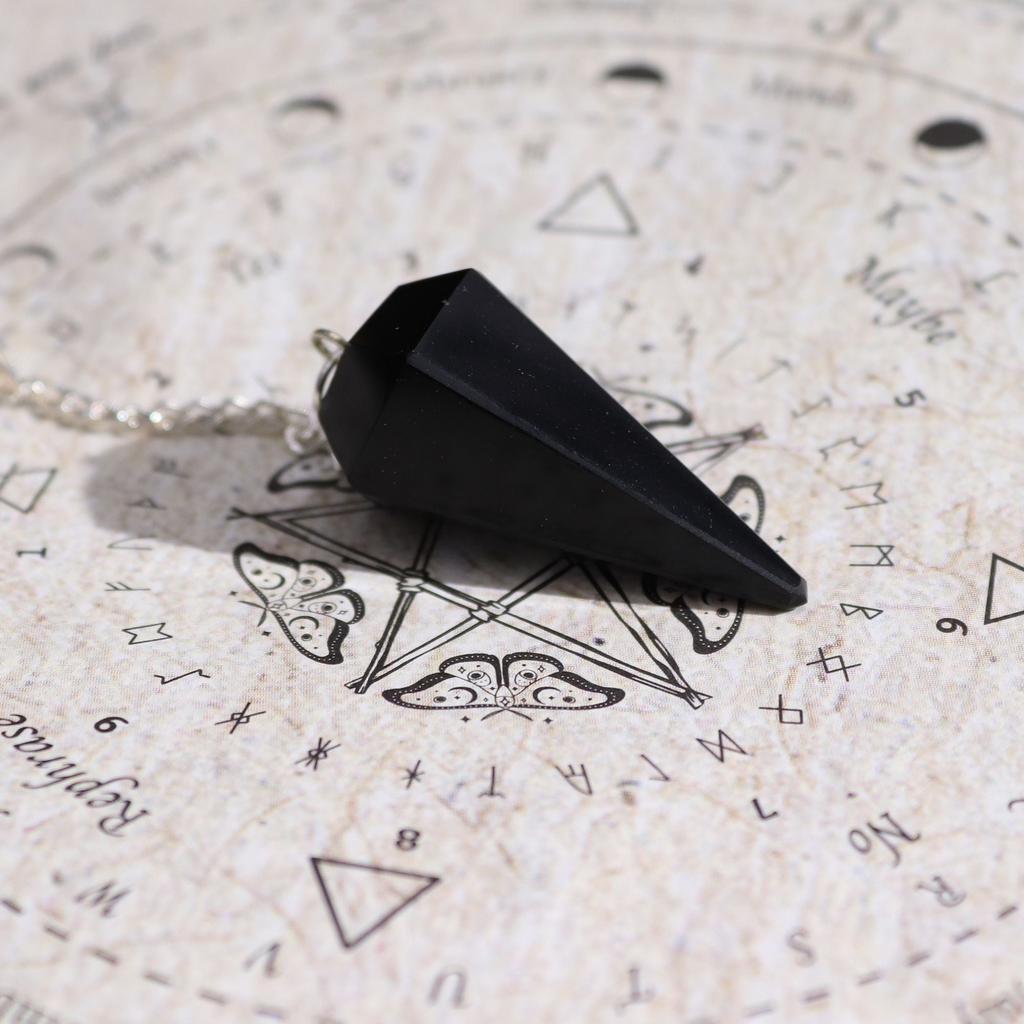 Ancient Witch Spell Incense – Success – Black Obsidian Pendulum