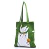 Cartoon Woven Bag Autumn/winter Hand Shopping Bag Artistic Small Fresh Single Shoulder Knitting Bag