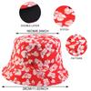 Reversible Brushed Printed Hat Printed Sun Cap Unisex Design Bucket Hat  Outdoor Travel