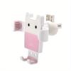 Милый Держатель для Телефона в Машину с Кроликом - Мультяшный Авто Аксессуар (Стильный кронштейн)