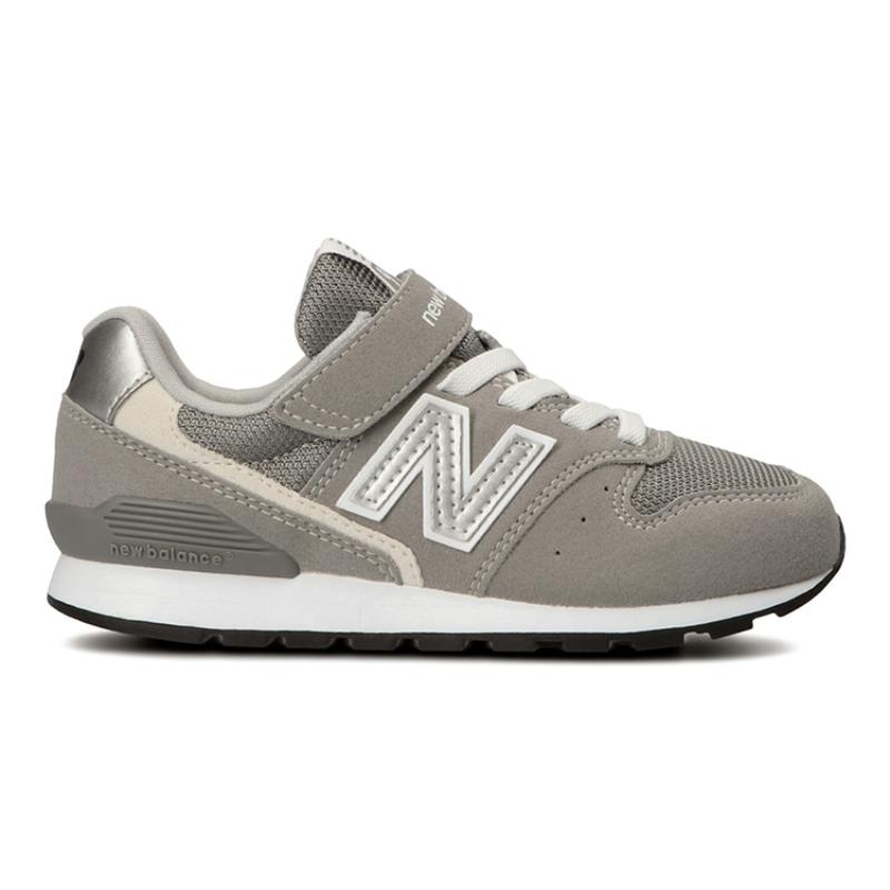 New Balance NB 996 Амортизация Устойчивость к истиранию Дышащие Низкие Кроссовки для бега Классические Серые Детские кроссовки YV996GR3