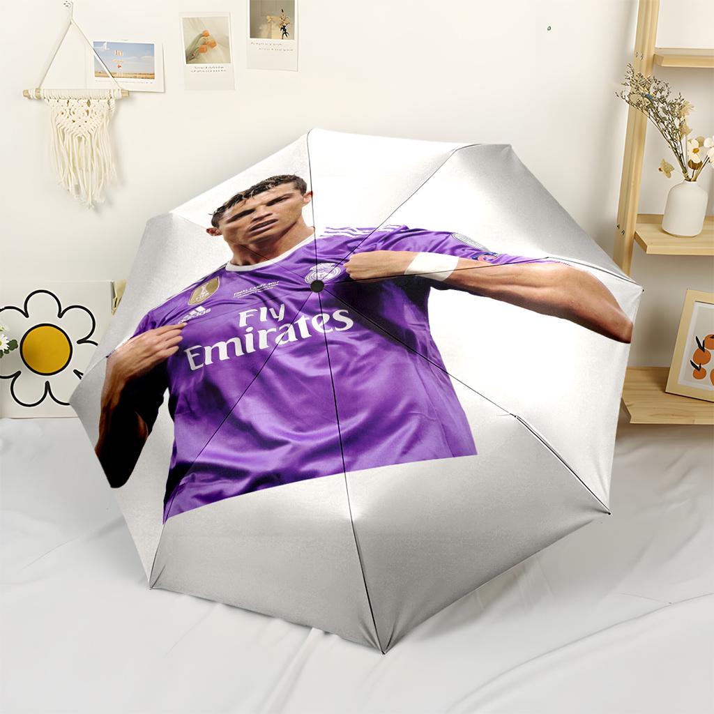 Ronaldo's Tommy Shelby's Legacy Automatic Umbrella Compact & Durable 8-Rib Design Sturdy Construction Travel Essential Fashionable Birthday/Christmas 