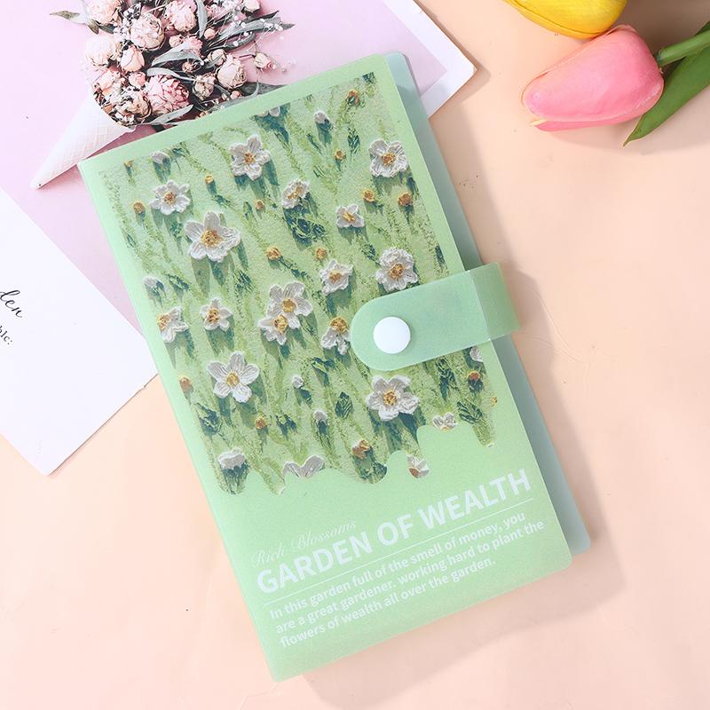 A6 Budget Binder Save Money Envelopes Money Saving Challenge Waterproof Reusable Savings Challenges Sheets Oil Painting