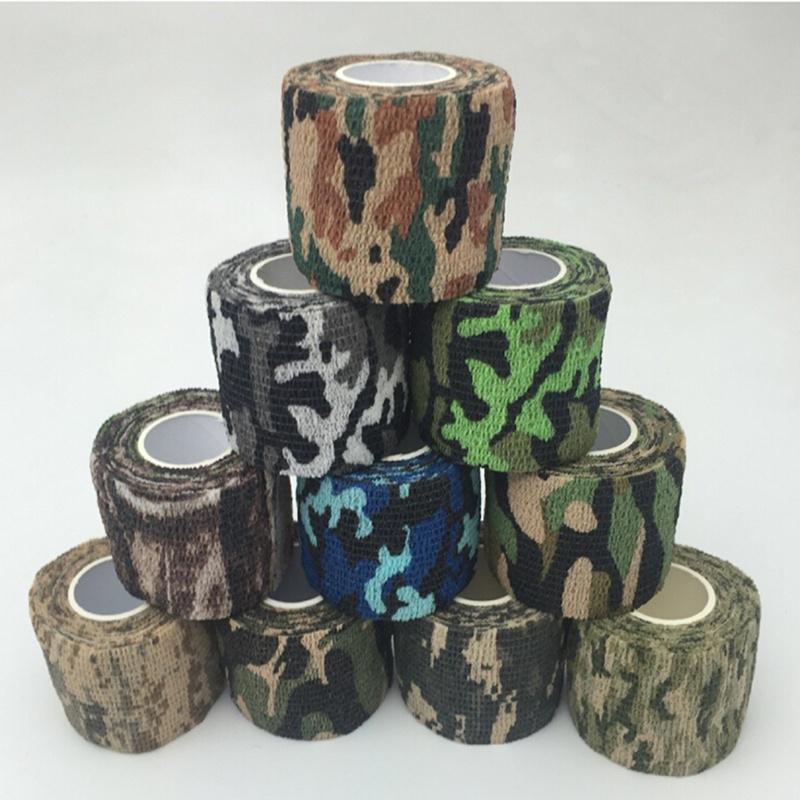 Outdoor Camouflage Self-adhesive Telescopic Non-woven Tape Accessories
