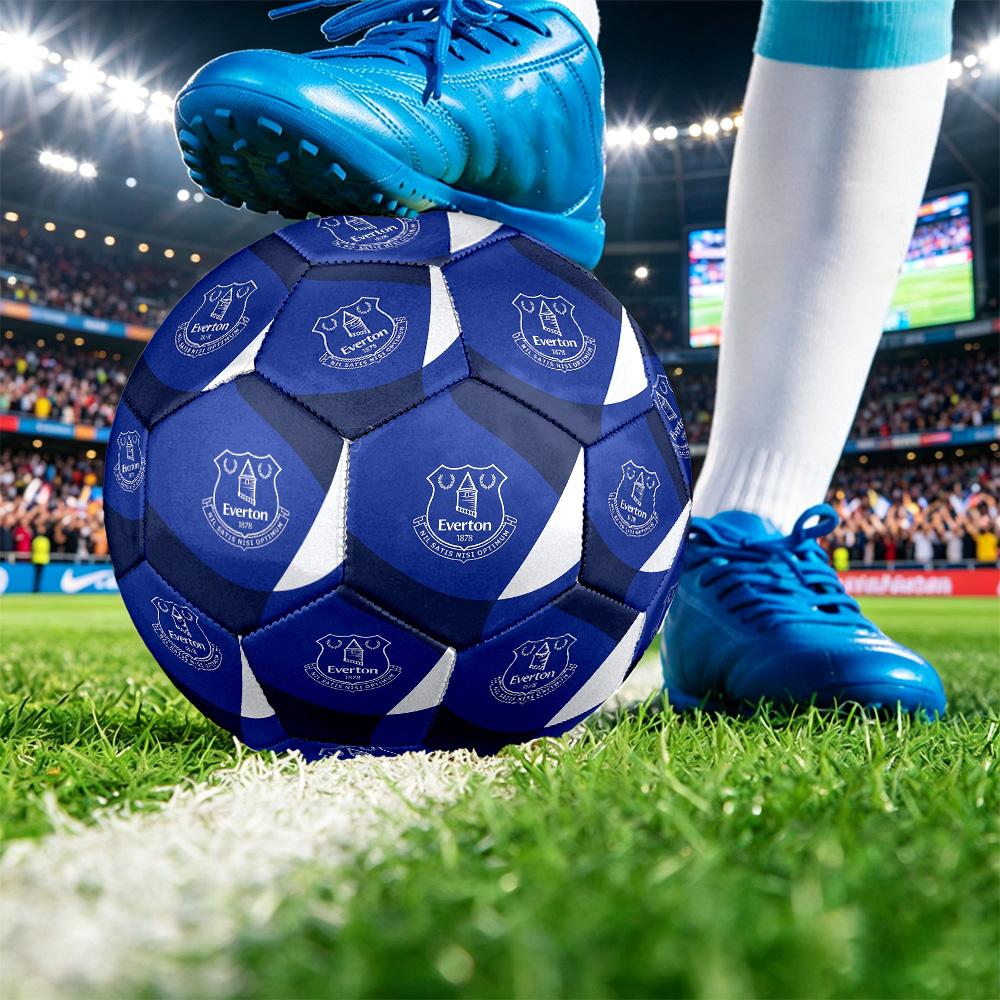 Футбольный мяч Everton Football, размер 5, с принтом, противоскользящий, для взрослых, сувенир для футбольных фанатов