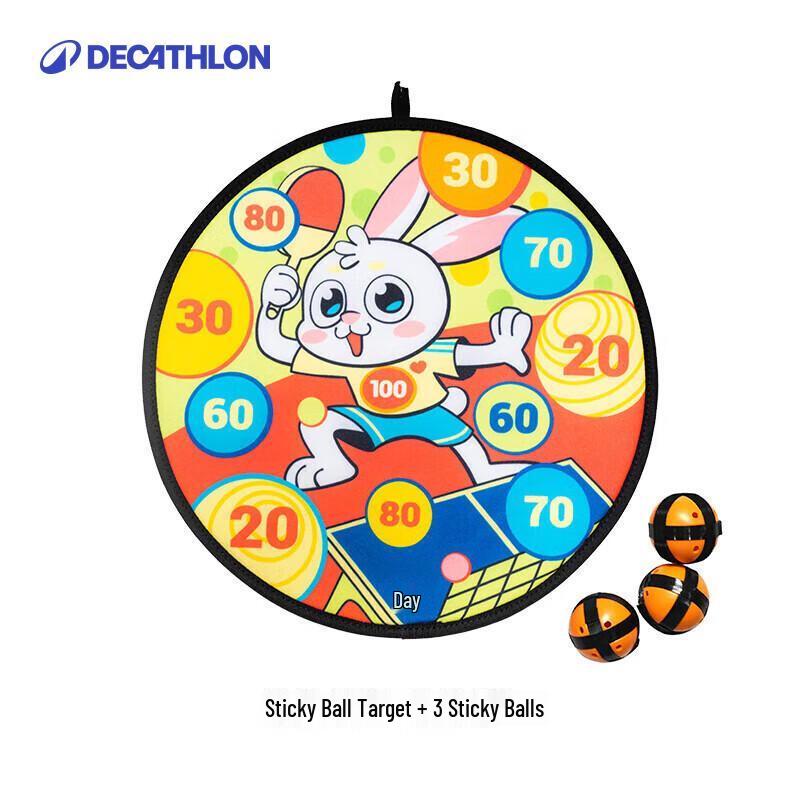 Игра Decathlon «Энергичный кролик» с мишенью на присосках