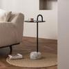 Nordic Design Rock Small Coffee Table Living Room Sofa Side Table Convenient Movable Small Apartment Corner Table