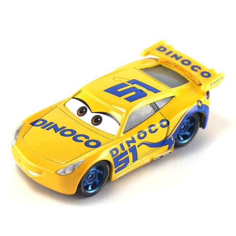 Disney Cars 95 Динозавр Серый Маккуин Сплав Детская Игрушечная Машинка Модель