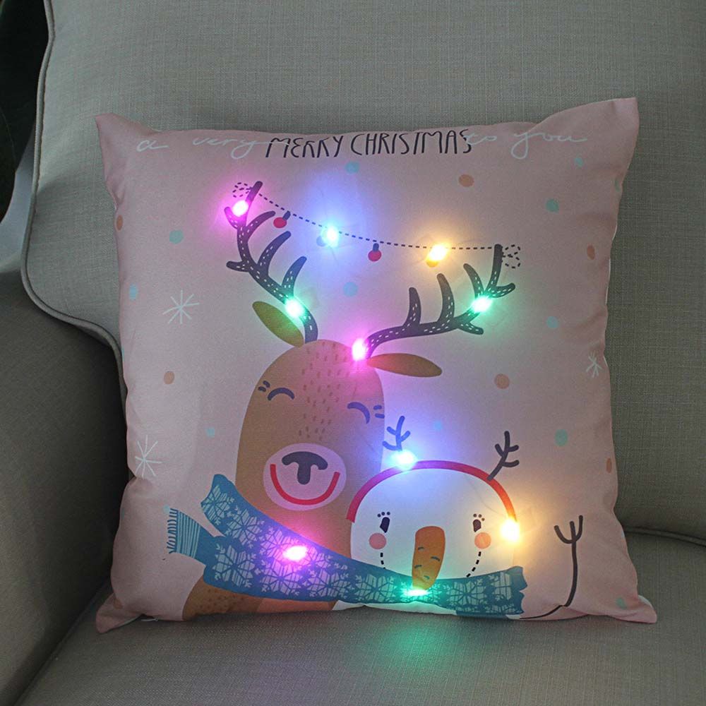 Home Decor For Home Living Room Throw Pillow Cover Pillow Case Cushion Cover Christmas Decoration