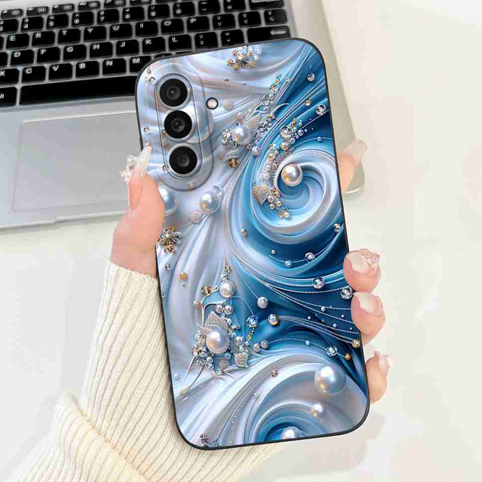 For Samsung Galaxy M56 5G 6.73" Case Cute Cartoon Animal Bow Soft Silicone Cover For Samsung M56 SM-M566B/DS Bumper Phone Shell
