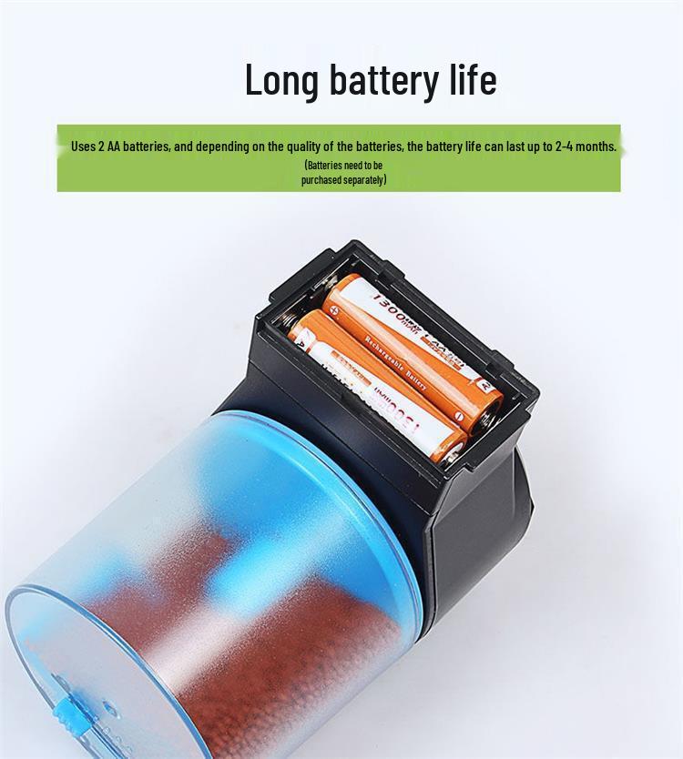 Умная автоматическая кормушка для рыб и черепах для аквариумов