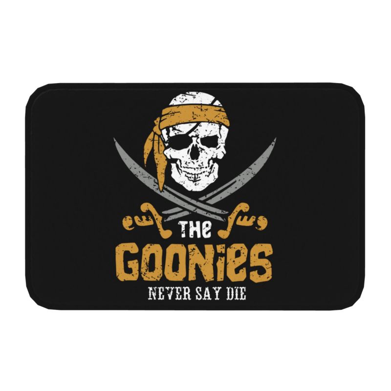 Sale The Goonies Doormat Mat Anti-Slip Skull Pirates Film Bathroom Kitchen Bedroom Toilet Rug Carpet 40*60cm