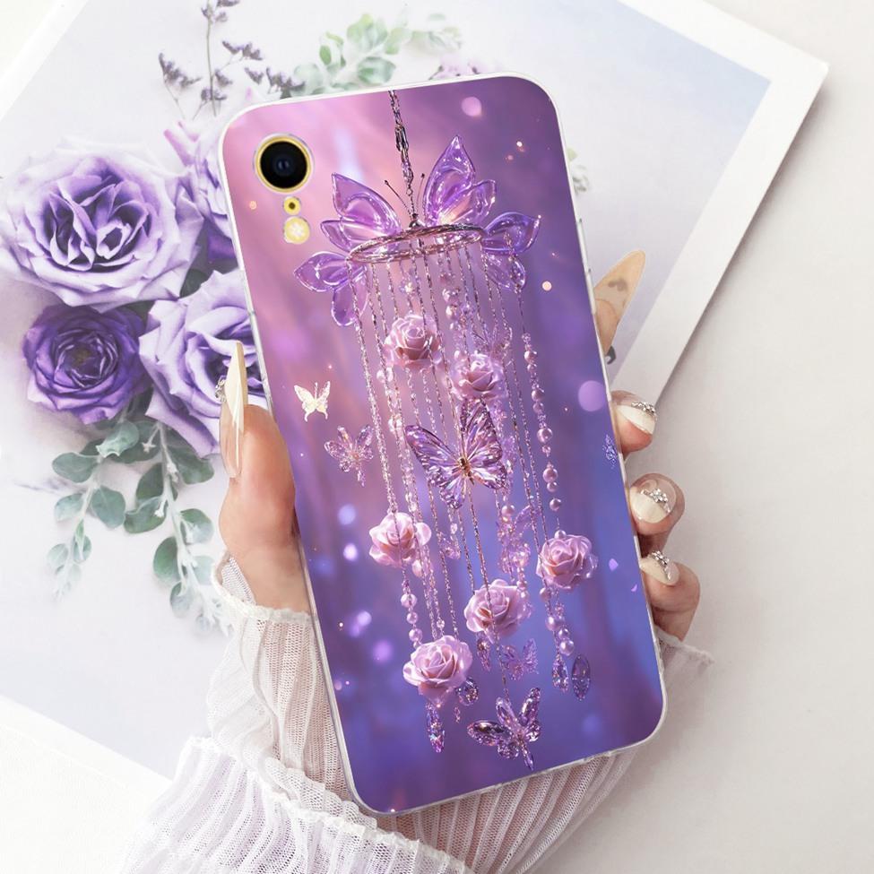 Phone Casing For iPhone XR Cover Fashion Cartoon Cute Funny Painted Silicone Case A2107 A2108 A2105 A2106 A1984