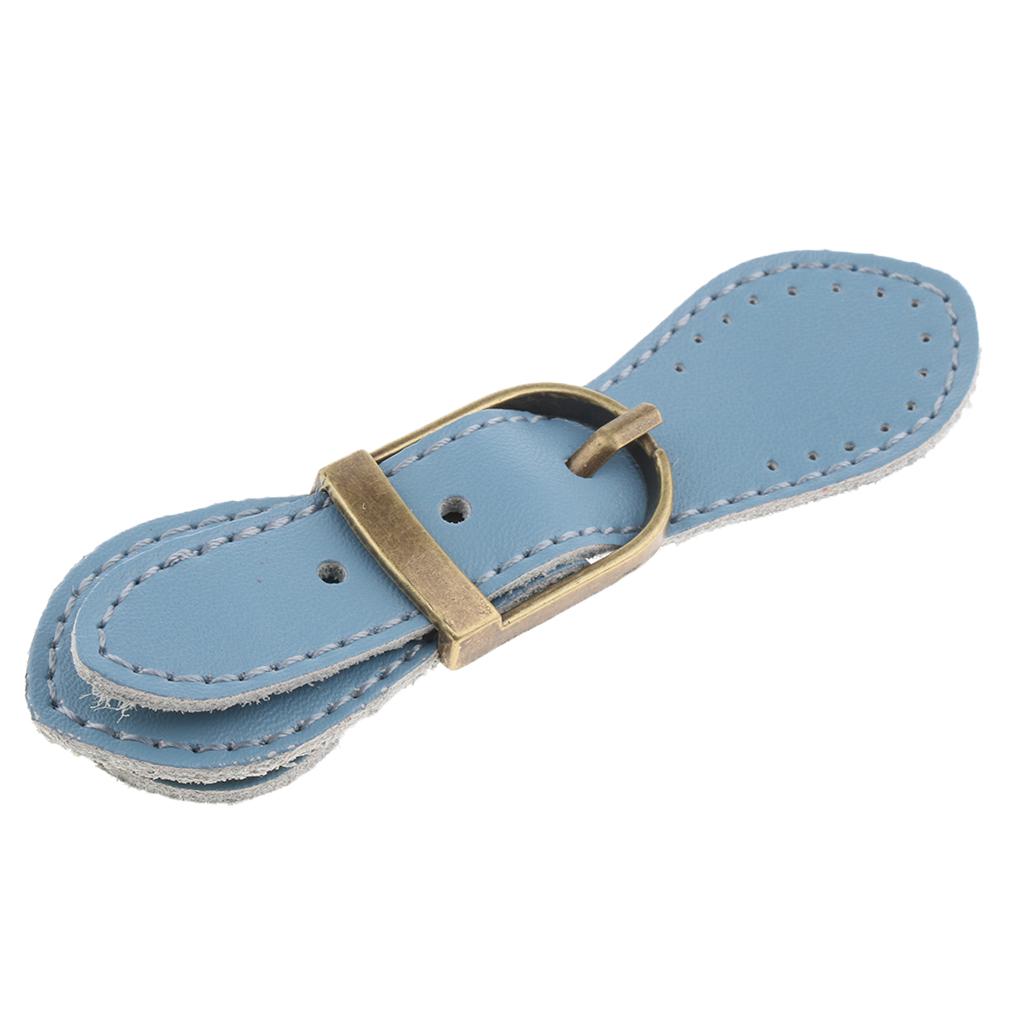 Пришивные застежки-пряжки из натуральной кожи, набор, застежка для сумки, товары для рукоделия